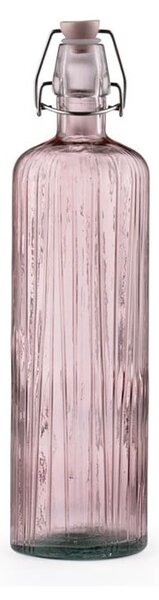 Kusintha rózsaszín üveg vizespalack, 1,2 l - Bitz