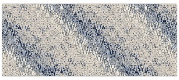 Kép - Hullámminta (120x50 cm)