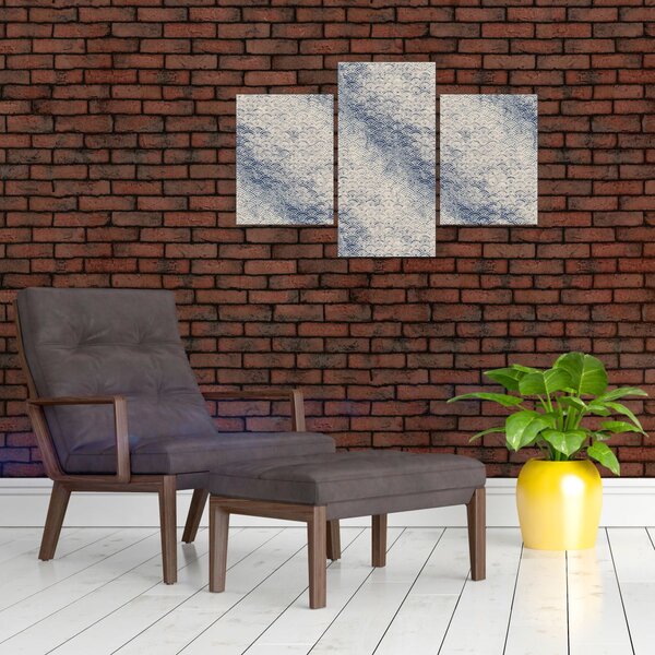 Kép - Hullámminta (90x60 cm)