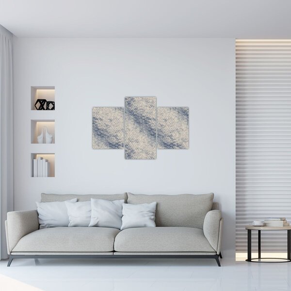 Kép - Hullámminta (90x60 cm)