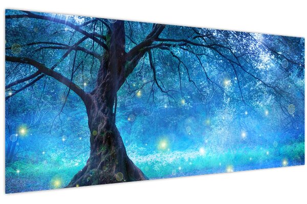 Kép - Misztikus erdő (120x50 cm)