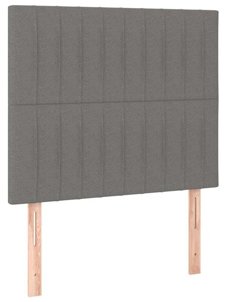 VidaXL LED-es Ágy - Szövet - 80x200 cm