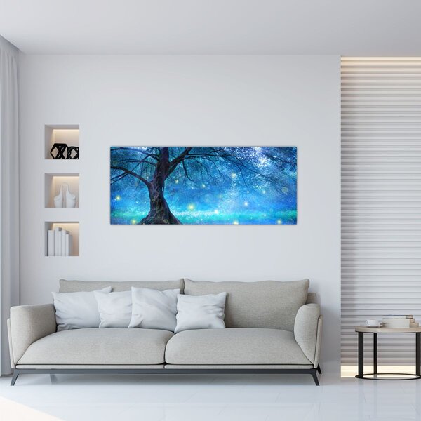 Kép - Misztikus erdő (120x50 cm)