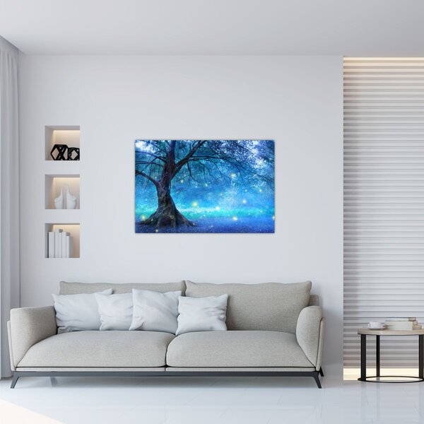 Kép - Misztikus erdő (90x60 cm)