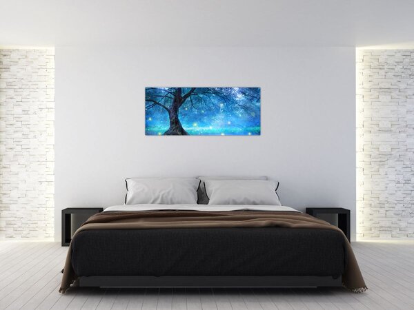 Kép - Misztikus erdő (120x50 cm)