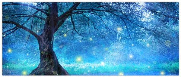 Kép - Misztikus erdő (120x50 cm)