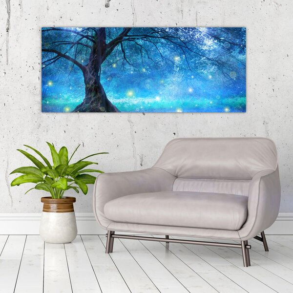 Kép - Misztikus erdő (120x50 cm)