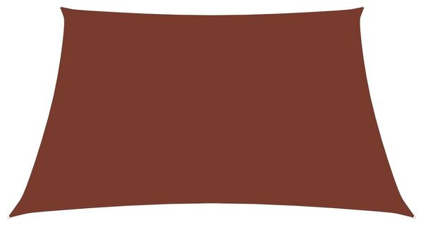 VidaXL Napvitorla - Négyzet - 7x7m, Terrakotta