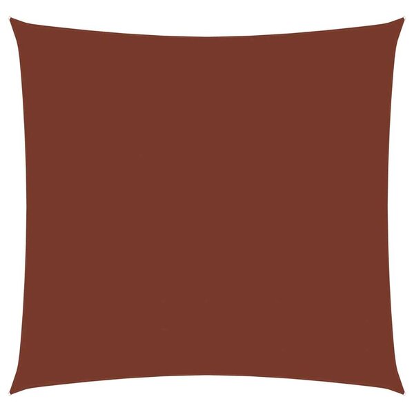 VidaXL Napvitorla - Négyzet - 7x7m, Terrakotta
