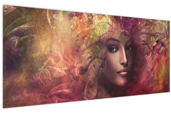 Kép - Fantasy nő (120x50 cm)