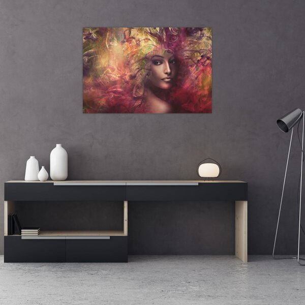 Kép - Fantasy nő (90x60 cm)
