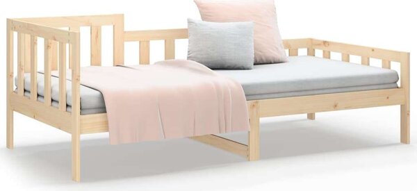 VidaXL tömör fenyőfa kanapéágy 90 x 200 cm
