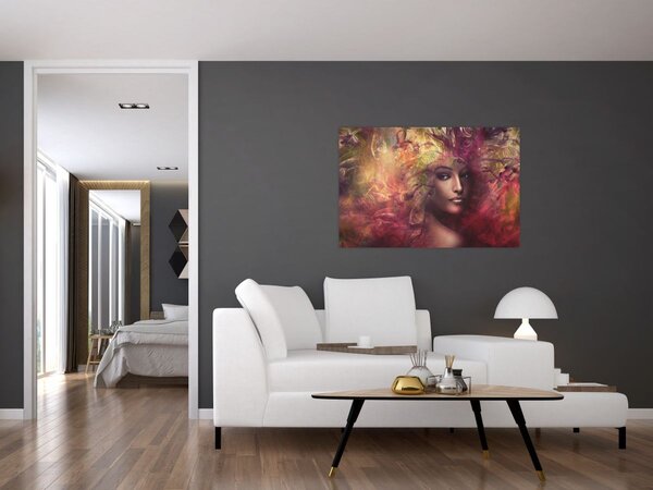 Kép - Fantasy nő (90x60 cm)
