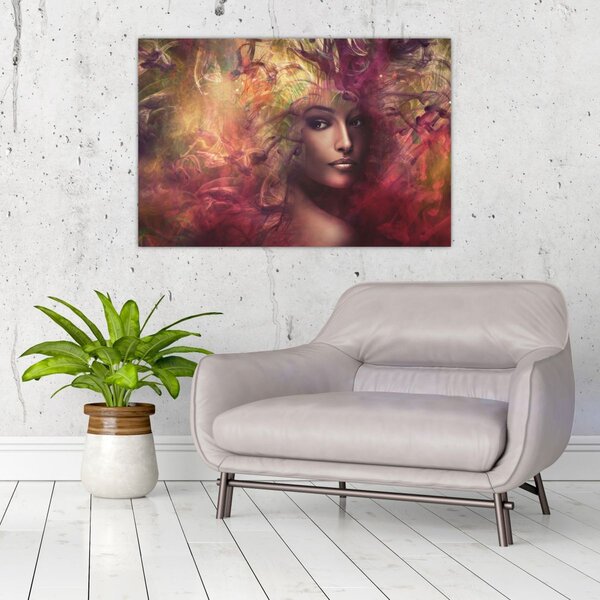 Kép - Fantasy nő (90x60 cm)