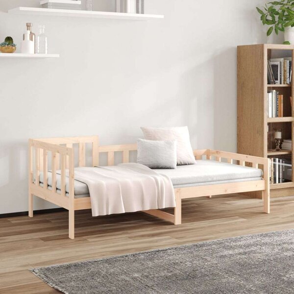 VidaXL tömör fenyőfa kanapéágy 90 x 200 cm