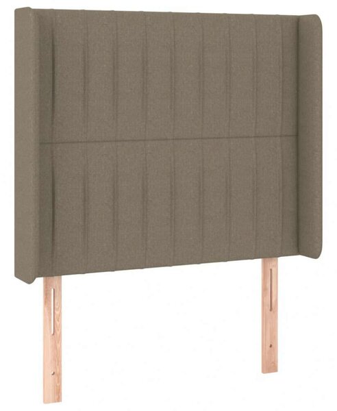VidaXL Szövet Fejtámla Szárnyakkal - 93x16x118/128 cm