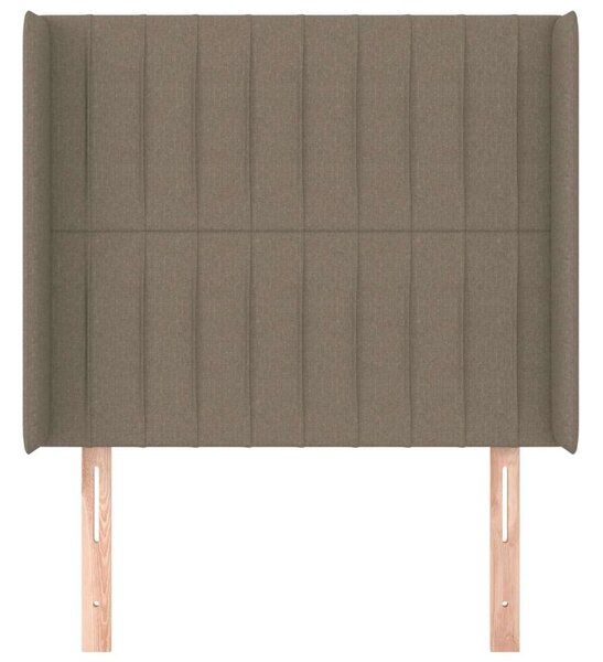 VidaXL Szövet Fejtámla Szárnyakkal - 93x16x118/128 cm