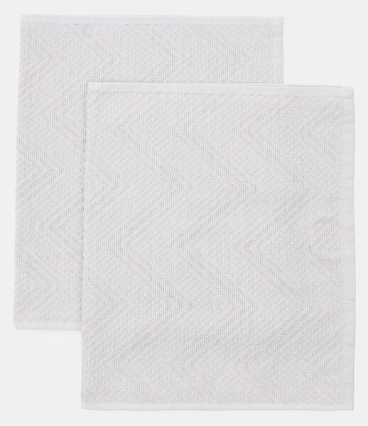 Sinsay - Jacquard mintás törölköző készlet 2 pack - világos szürke