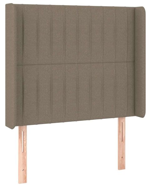 VidaXL Szövet Fejtámla Szárnyakkal - 93x16x118/128 cm