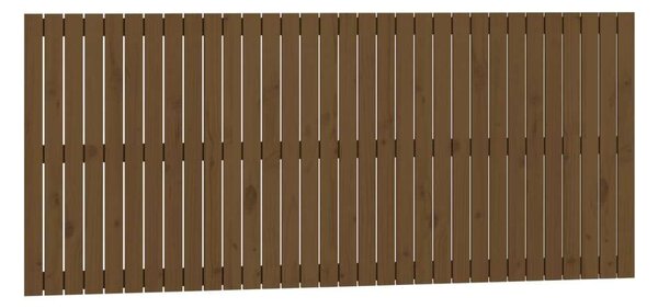 Fenyőfa Fali Fejtámla - Mézbarna - 204x90 cm