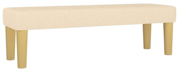 VidaXL Krémszínű Ágy 200x200 cm - Zsebrugós Matraccal és Padlólappal