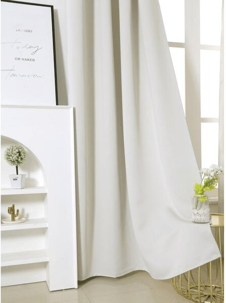2x OXFORD fehér-krém függöny 140x250 cm