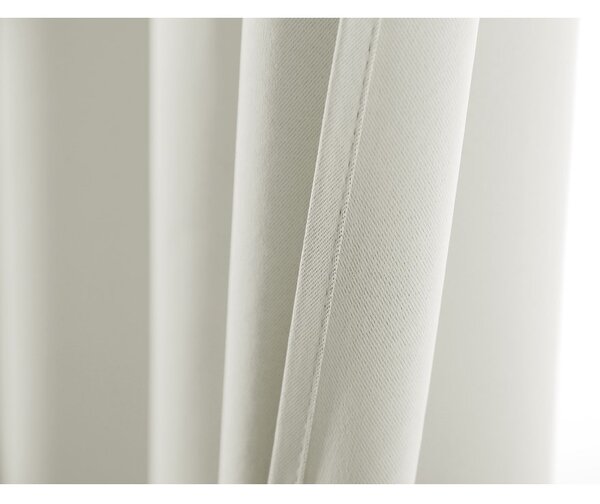 2x OXFORD fehér-krém függöny 140x250 cm