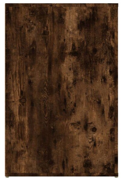 VidaXL füstös tölgy színű szerelt fa íróasztal 100x49x75 cm