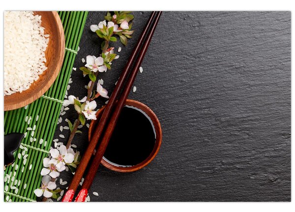 Kép - Sushi (90x60 cm)
