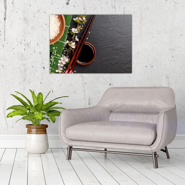 Kép - Sushi (70x50 cm)