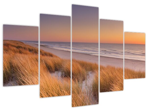 Kép - Strand naplementében (150x105 cm)