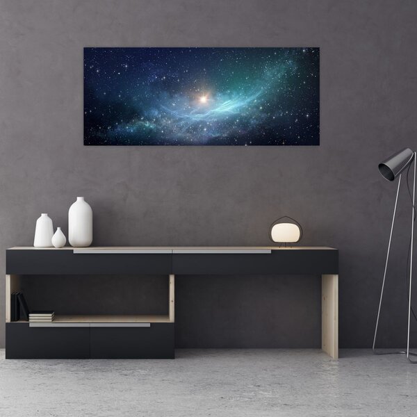 Kép - Csillagok és ködök (120x50 cm)