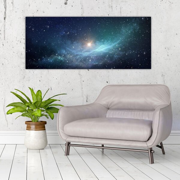 Kép - Csillagok és ködök (120x50 cm)
