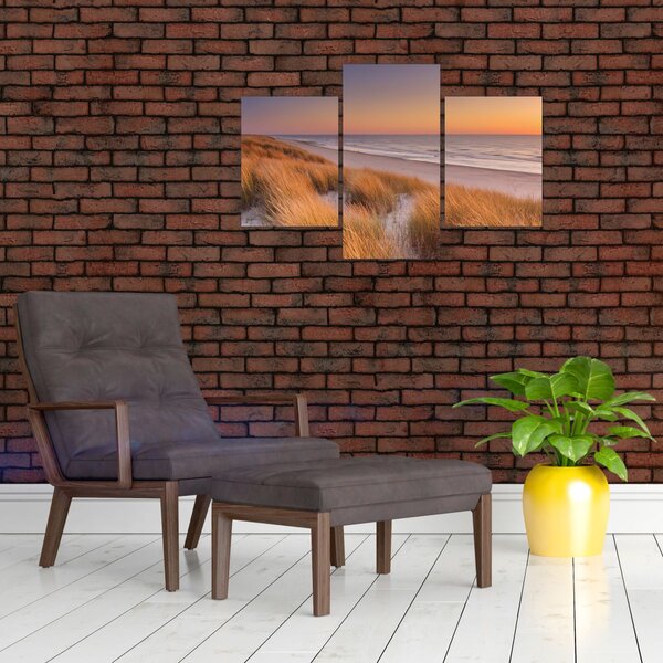 Kép - Strand naplementében (90x60 cm)