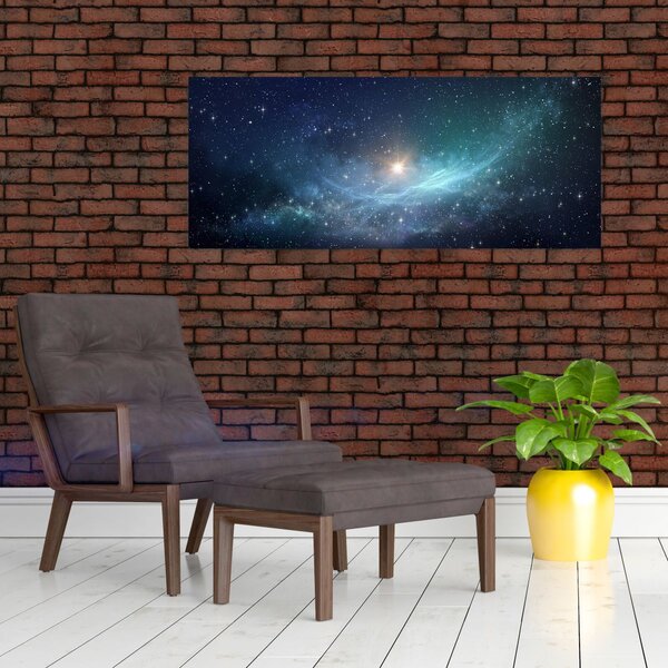 Kép - Csillagok és ködök (120x50 cm)