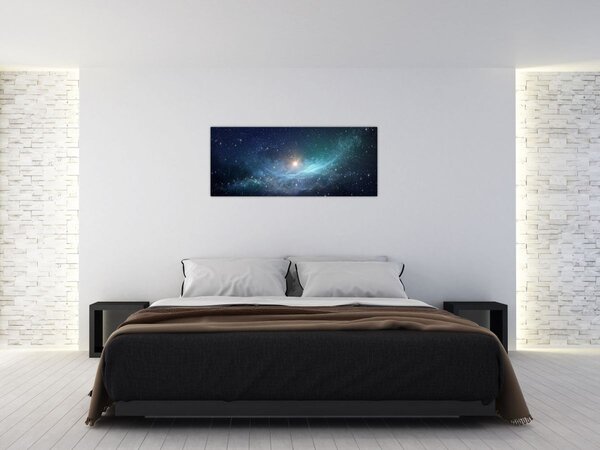 Kép - Csillagok és ködök (120x50 cm)