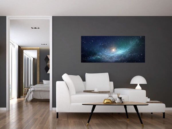 Kép - Csillagok és ködök (120x50 cm)