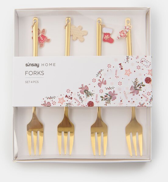 Sinsay - Villák 4 Pack - arany