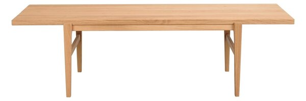 Ness sötét tölgyfa dohányzóasztal, 160 x 60 cm - Rowico