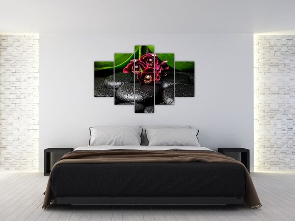 Kép - Lávakövek (150x105 cm)