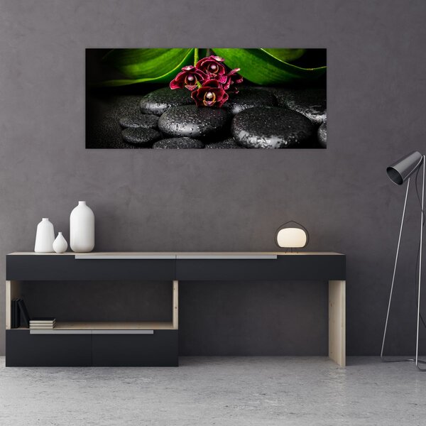 Kép - Lávakövek (120x50 cm)