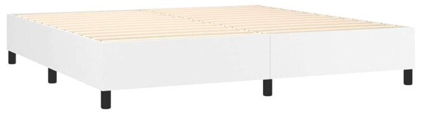 VidaXL LED-es Ágy - Műbőr - 200x200 cm