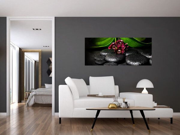 Kép - Lávakövek (120x50 cm)
