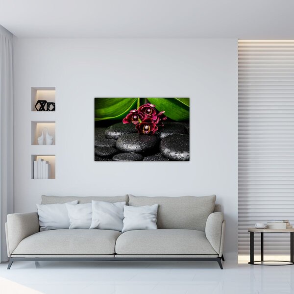 Kép - Lávakövek (90x60 cm)