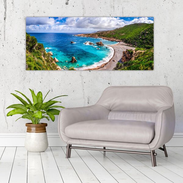 Kép - Szardínia (120x50 cm)