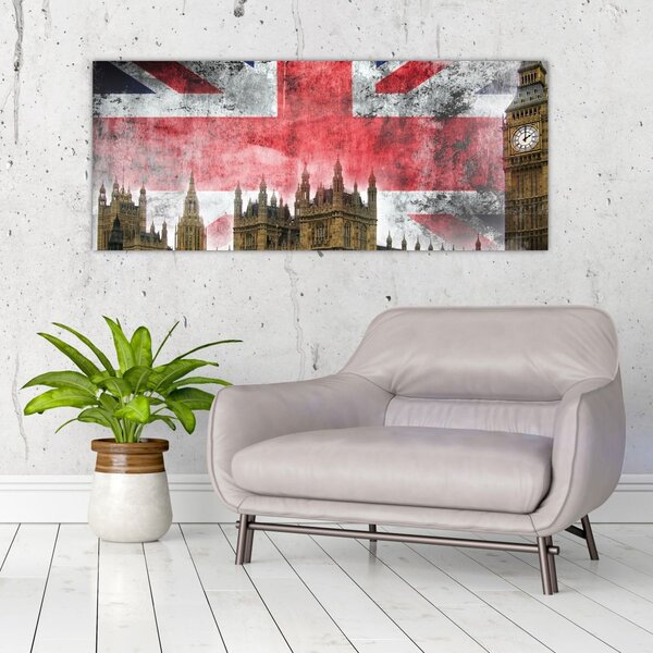 Kép - London (120x50 cm)