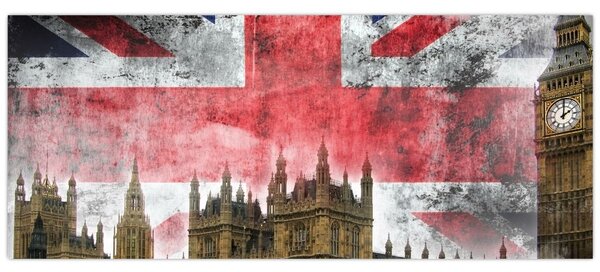 Kép - London (120x50 cm)