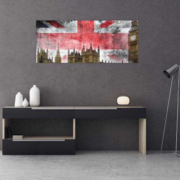 Kép - London (120x50 cm)
