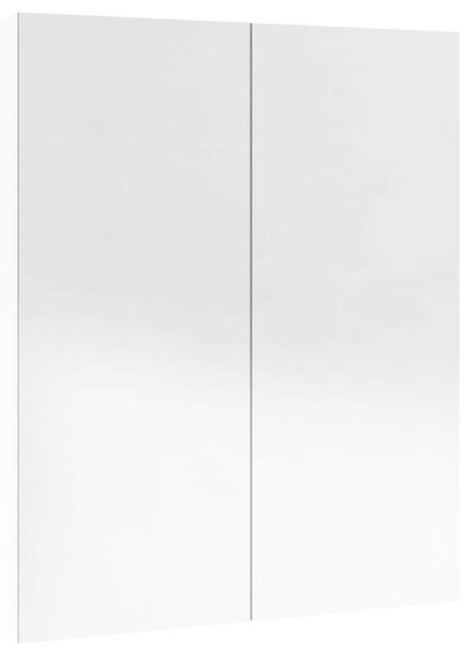 VidaXL Fürdőszobaszekrény - Tükör - 60x15x75 cm