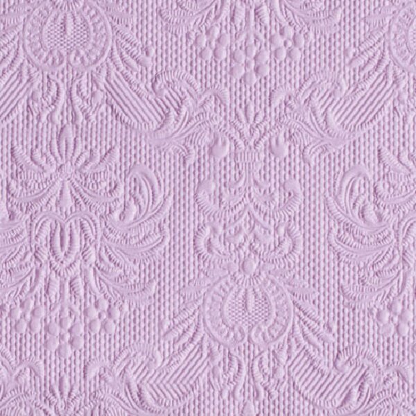 Elegance light purple papírszalvéta 25x25cm, 15db-os